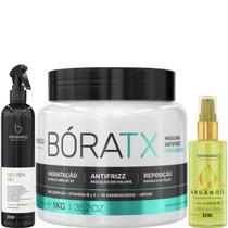 Borabella Fluido Brush 300ml + Bóratx 1kg + Óleo Argan 60ml