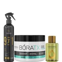 Borabella Fluido Brush 300ml + Bóratx 300g + Óleo Argan 7ml