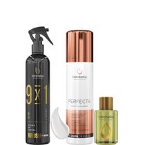 Borabella Fluido Brush 300ml + Perfecta 250ml + Argan 7ml