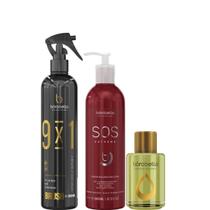 Borabella Fluido Brush 300ml + SOS Extreme 240ml + Argan 7ml