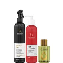 Borabella Fluido Brush 300ml + SOS Extreme 240ml + Argan 7ml Borabella Fluido Brush 300ml + SOS Extreme 240ml + Argan 7ml