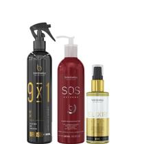 Borabella Fluido Escova 300ml + SOS 240ml + Óleo Elixir 60ml Borabella Fluido Escova 300ml + SOS 240ml + Óleo Elixir 60ml
