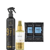 Borabella Fluido Escova Brush 300ml + Elixir 12 Óleos 60ml