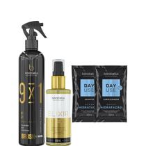 Borabella Fluido Escova Brush 300ml + Elixir 12 Óleos 60ml