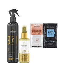 Borabella Fluido Escova Brush 300ml + Elixir 12 Óleos 60ml