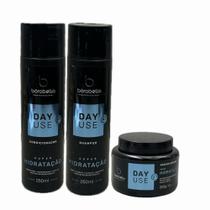 Bórabella Kit Day Use Hidratação Shampoo 250ml + Condicionador 250ml + Máscara 200g