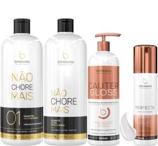 Borabella Kit Não Chore 1L + Cauter 500ml + Perfecta 250ml