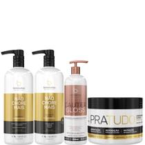 Borabella Kit Não Chore 1L + Cauter 500ml + Pratudo 300g Borabella Kit Não Chore 1L + Cauter 500ml + Pratudo 300g