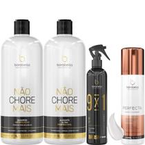 Borabella Kit Não Chore 1L + Fluido 300ml + Perfecta 250ml
