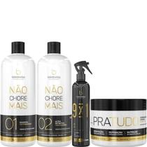 Borabella Kit Não Chore 1L + Fluido 300ml + Pratudo 300g