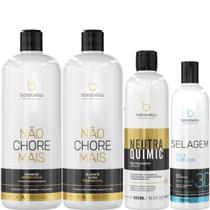 Borabella Kit Não Chore 1L + NeutraQuimic + Selagem 350ml