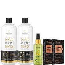 Borabella Kit Não Chore 2x1 Litro + Óleo de Argan 60ml