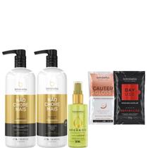 Borabella Kit Não Chore 2x1 Litro + Óleo de Argan 60ml