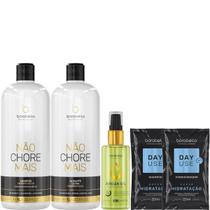Borabella Kit Não Chore 2x1 Litro + Óleo de Argan 60ml
