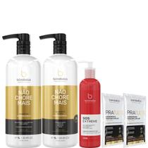 Borabella Kit Não Chore 2x1 Litro + SOS Reconstructor 240ml Borabella Kit Não Chore 2x1 Litro + SOS Reconstructor 240ml