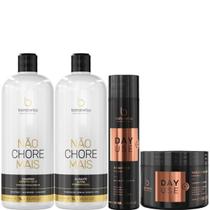 Borabella Kit Não Chore 2x1L + Day Use Pós Progressiva