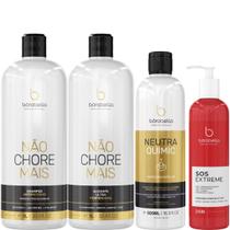 Borabella Kit Não Chore 2x1L + NeutraQuimic 500ml + SOS
