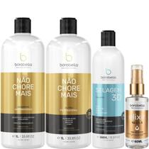 Borabella Kit Não Chore 2x1L + Selagem 350ml + Elixir Borabella Kit Não Chore 2x1L + Selagem 350ml + Elixir