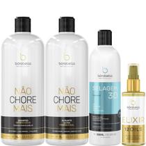 Borabella Kit Não Chore 2x1L + Selagem 350ml + Elixir Borabella Kit Não Chore 2x1L + Selagem 350ml + Elixir