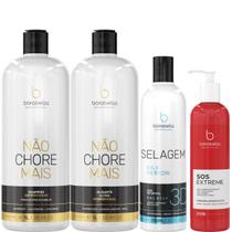 Borabella Kit Não Chore 2x1L + Selagem 350ml + SOS Extreme Borabella Kit Não Chore 2x1L + Selagem 350ml + SOS Extreme