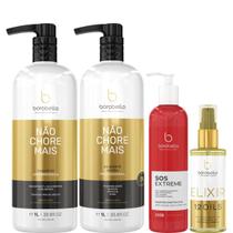 Borabella Kit Não Chore 2x1L + SOS 240ml + Elixir 60ml Borabella Kit Não Chore 2x1L + SOS 240ml + Elixir 60ml