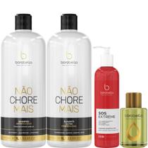Borabella Kit Não Chore 2x1L + SOS + Óleo Argan 7ml