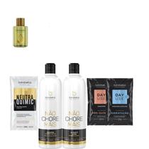 Borabella Kit Não Chore 2x350ml + Argan 7ml + Sachês Borabella Kit Não Chore 2x350ml + Argan 7ml + Sachês