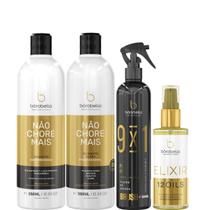 Borabella Kit Não Chore 2x350ml + Fluido 300ml + Elixir