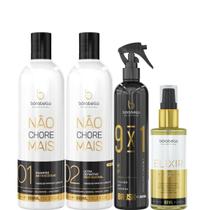 Borabella Kit Não Chore 2x350ml + Fluido 300ml + Elixir Borabella Kit Não Chore 2x350ml + Fluido 300ml + Elixir