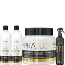 Borabella Kit Não Chore 2x350ml + Pratudo 1kg + Fluido