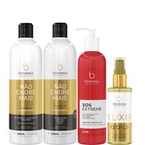 Borabella Kit Não Chore 2x350ml + SOS 240ml + Elixir 60ml