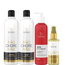 Borabella Kit Não Chore 2x350ml + SOS 240ml + Elixir 60ml