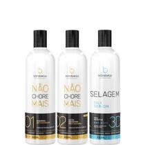 Borabella Kit Não Chore + e Selagem 3D - 350ml
