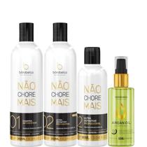 Borabella Kit Não Chore Mais 350ml + Passo 2 - 90ml + Argan 60ml