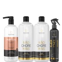 Borabella Kit Não Chore + Perfecta 3x1L + Fluido 300ml