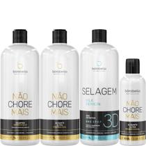 Borabella Kit Não Chore + Selagem 3x1L+ NeutraQuimic 90ml