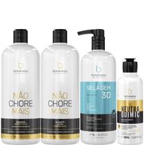 Borabella Kit Não Chore + Selagem 3x1L+ NeutraQuimic 90ml