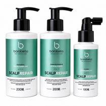 Borabella Kit Scalp Repair Sh 200ml - Cond 200ml - Fluido 100ml
