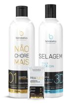 Borabella Kit Selagem 3d Gloss Semi Definitiva e Shampoo Borabella Kit Selagem 3d Gloss Semi Definitiva e Shampoo