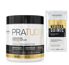 Borabella Máscara Cronograma Capilar Pra Tudo 500g