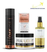 Borabella Máscara Pra Tudo 300g + Shampoo Day Use & Elixir