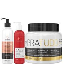 Borabella Máscara Pratudo 1kg Perfecta 350ml SOS 240ml