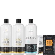 Borabella Não Chore 2x1L + Selagem 3D Semi Definitiva 1L