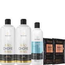 Borabella Não Chore 2x1L + Selagem 3D Semi Definitiva 350ml Borabella Não Chore 2x1L + Selagem 3D Semi Definitiva 350ml