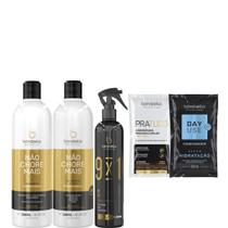 Borabella Não Chore 2x350ml + Fluido Escova Brush 300ml