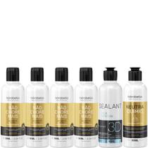 Borabella Não Chore 4x90ml + Selagem + NeutraQuimic 2x90ml Borabella Não Chore 4x90ml + Selagem + NeutraQuimic 2x90ml