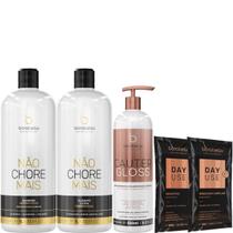 Borabella Não Chore Kit 2x1 Litro + Cauter Gloss 500ml Borabella Não Chore Kit 2x1 Litro + Cauter Gloss 500ml
