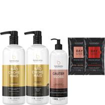 Borabella Não Chore Kit 2x1 Litro + Cauter Gloss 500ml