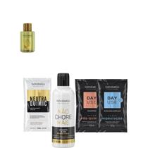 Borabella Não Chore Passo 2 90ml + Argan 7ml + Sachês Borabella Não Chore Passo 2 90ml + Argan 7ml + Sachês