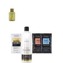 Borabella Não Chore Shampoo 350ml + Argan 7ml + Sachês